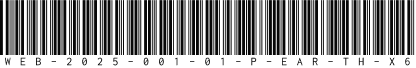 WEB-2025-001-01-P-EAR-TH-X6